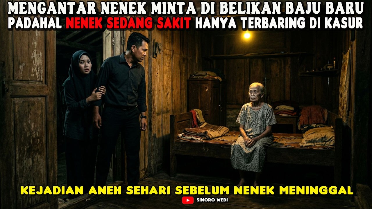 MENGANTAR NENEK MINTA DI BELIKAN BAJU BARU,PADAHAL NENEK SEDANG SAKIT DAN HANYA TERBARING DI KASUR