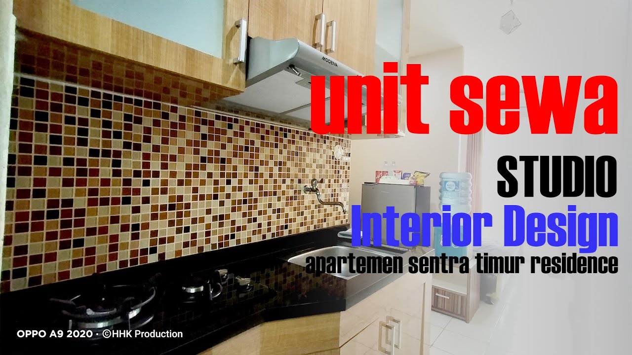 SEWA APARTEMEN STUDIO INTERIOR BARU !!!! Sentra Timur Residence