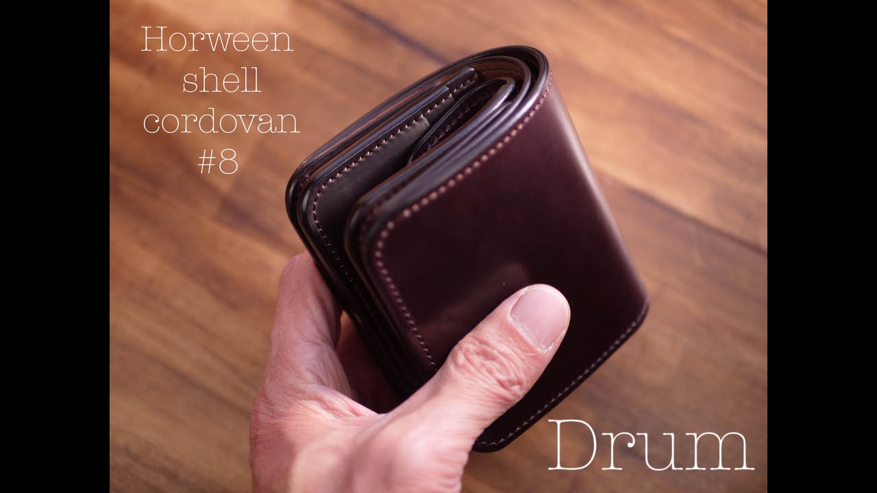 Drum / Horween shell cordovan  #8 2/20（金）20時前後にオンラインショップより販売致します。
