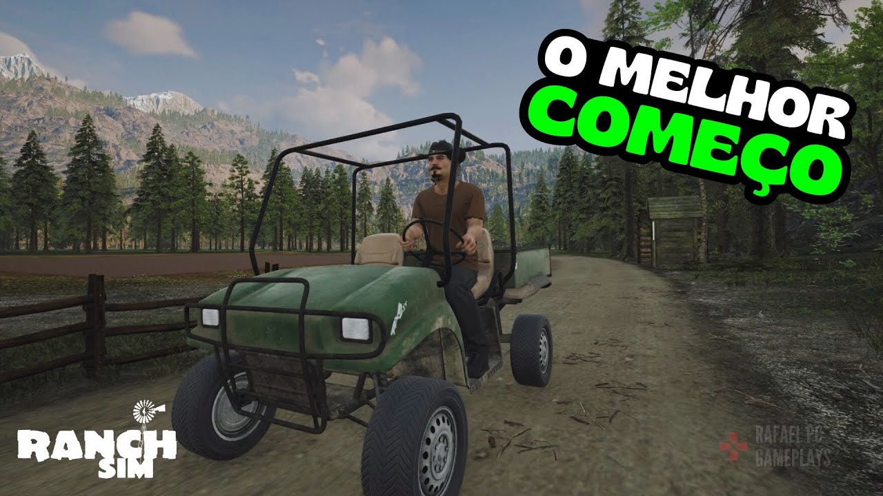 A MELHOR MANEIRA DE COMEÇAR? | Ranch Simulator  #ranchsimulator