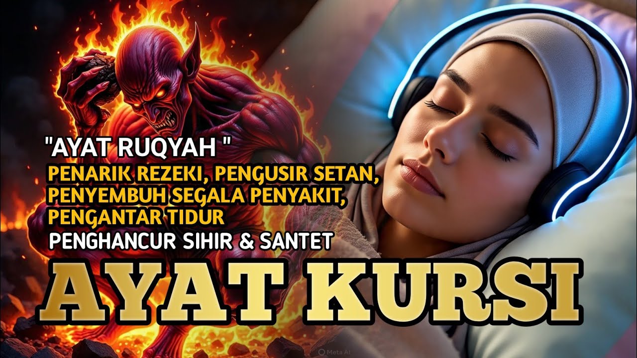 Ayat Kursi Pengantar Tidur, Ayat Kursi Pengusir Setan Dan Jin, Penarik Rezeki 