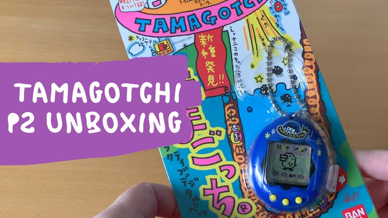 Unboxing a vintage Tamagotchi P2 | Walkthrough & gameplay + my star themed tama collection
