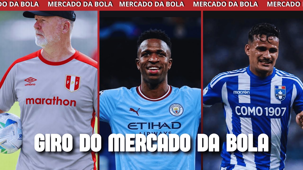 VINI JR PODE IR AO CITY? | MANO MENEZES NO PERU | KAIKI BRUNO DE SAÍDA – Giro do Mercado