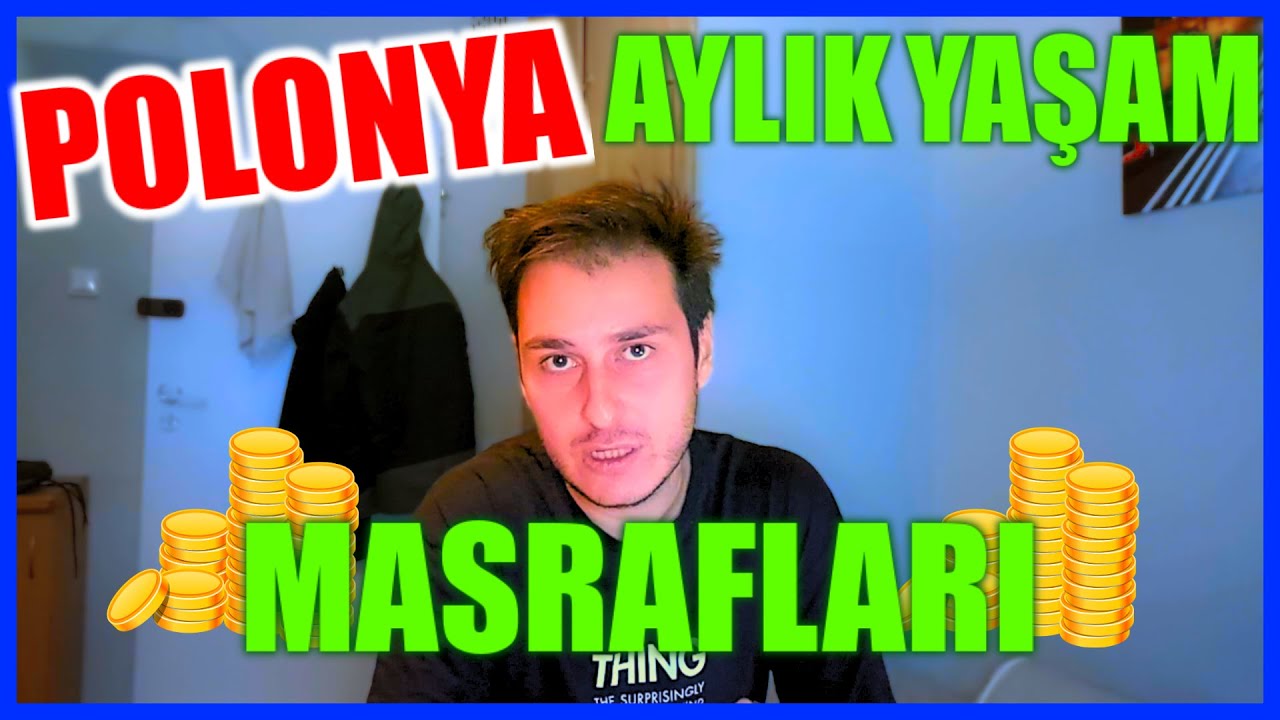 POLONYA AYLIK YAŞAM MASRAFLARI! 2024 💰 Hibe Yeterli mi? Aylık Giderler! Maliyetler ve Fiyatlar!  💰