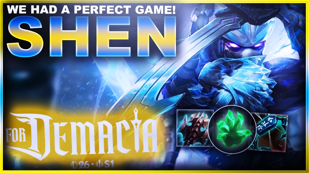 I HAD THE PERFECT GAME OF SHEN!