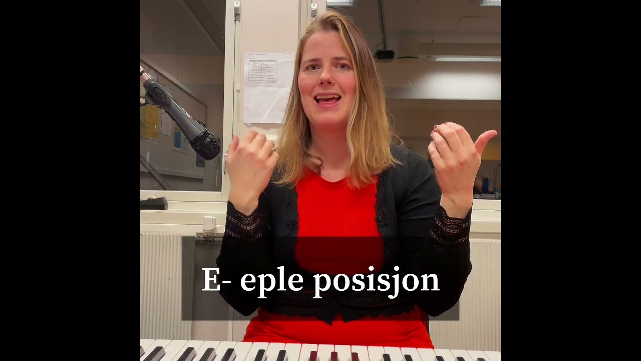 Intonasjon - hvordan synge rent. (Dag 3: video 1 av 1)
