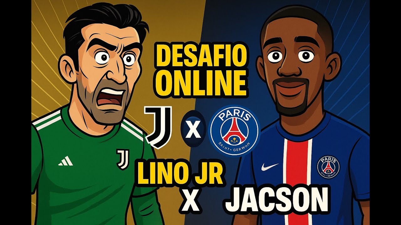 DESAFIO ONLINE - JOGANDO COM INSCRITOS -  LINO JR(P1) X JACSON(P2) | Bomba Patch / PES 2025