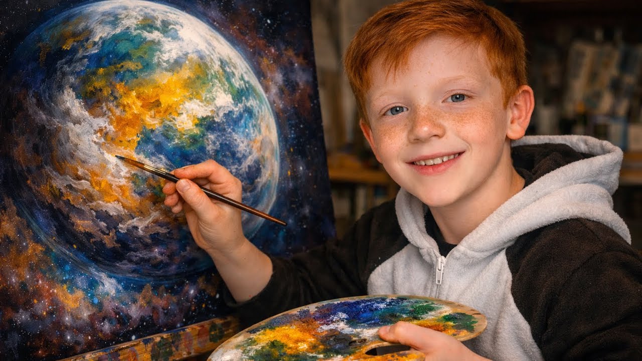 Space painting competition ￼