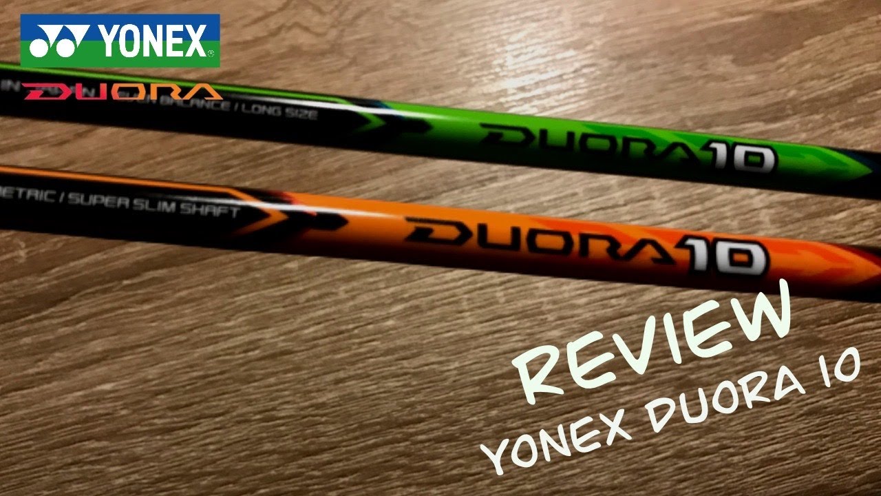 รีวิว Yonex Duora 10 - Badminton Travel