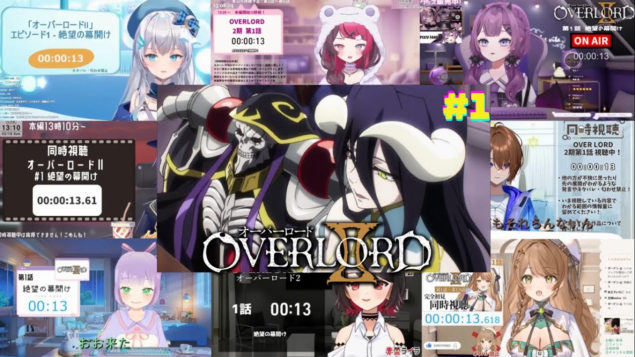 💀 オーバーロードII 第1話「王国の騎士」| VTuberリアクション | Overlord S2 Episode 1 