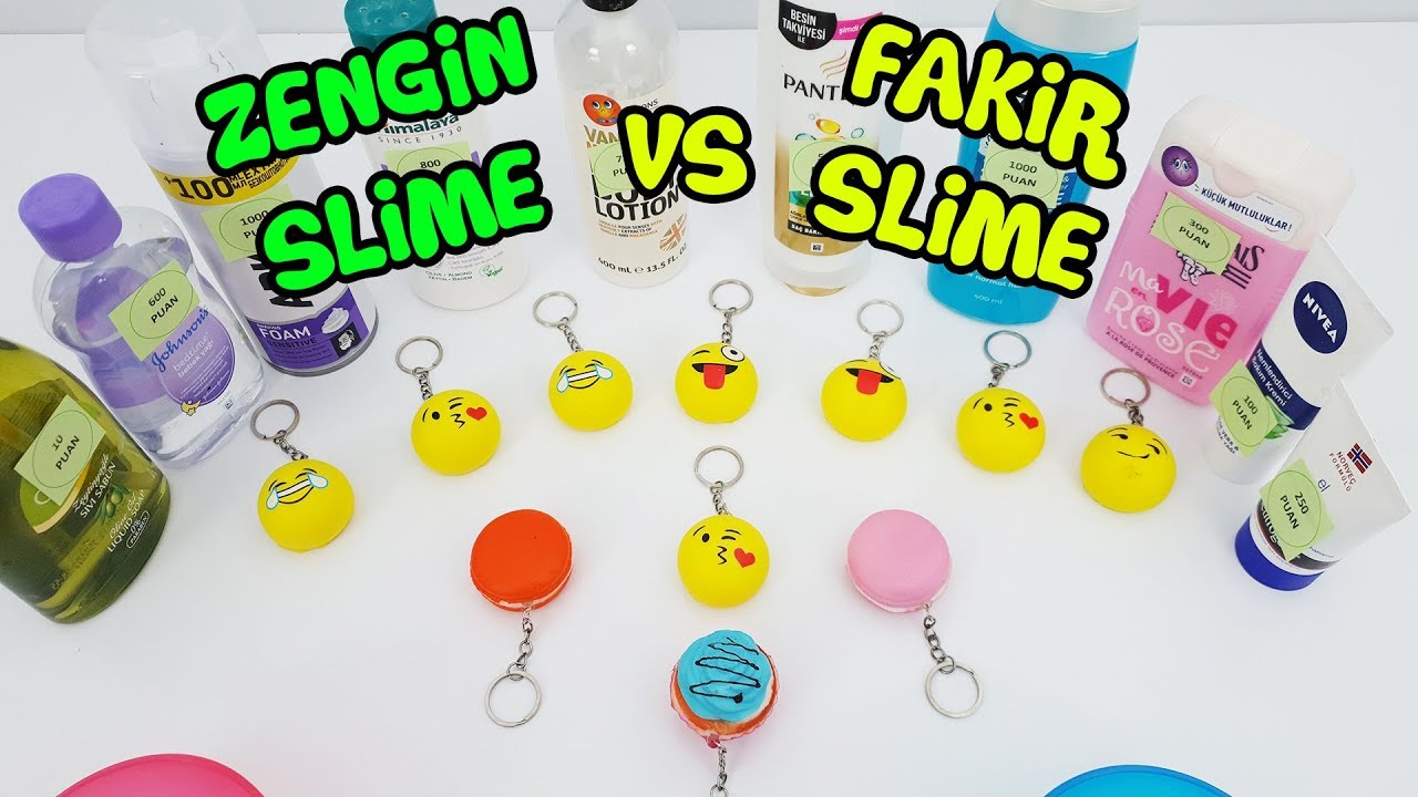 Zengin Slime'a Karşı Fakir Slime Challenge - Vak Vak TV