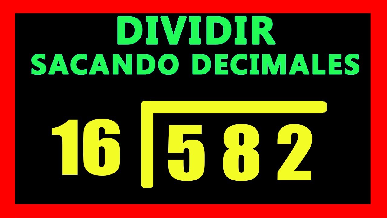 ✅👉 Como Dividir por 2 cifras Sacando DECIMALES