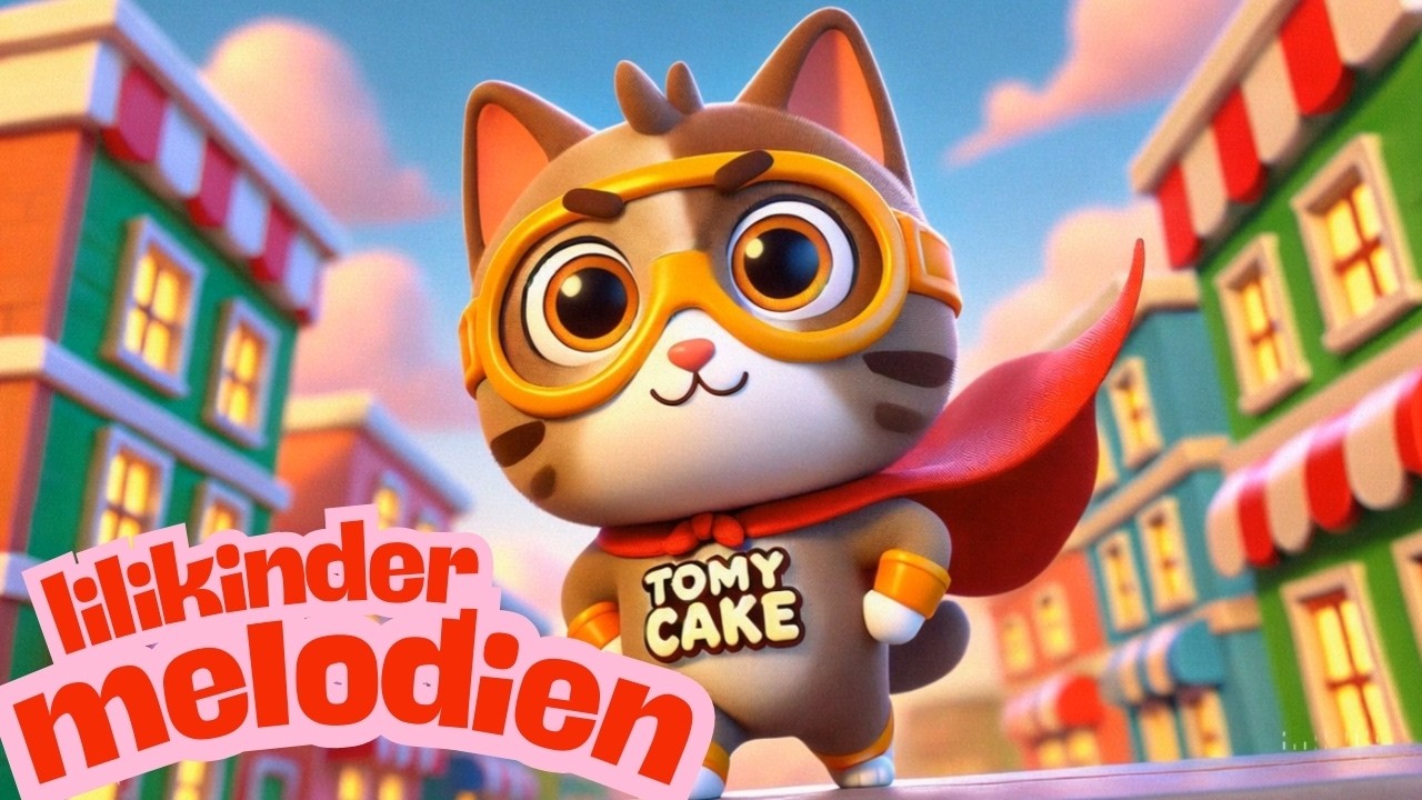🚗💨 Tomy Cake & Auto-Monster gegen das Neon-Auto! | Episches Kinderlied mit Abenteuer