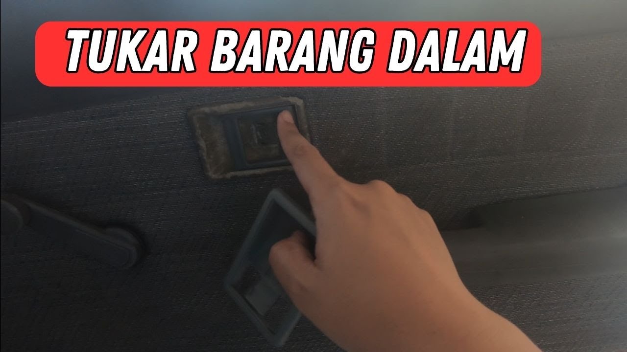 Mula Tukar barang dalam - Proton Iswara Vlog | EP9