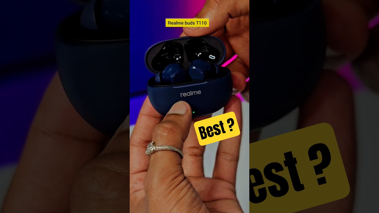 realme Buds T110 🎧 | Best TWS Under ₹1500 📈 #Realmebuds