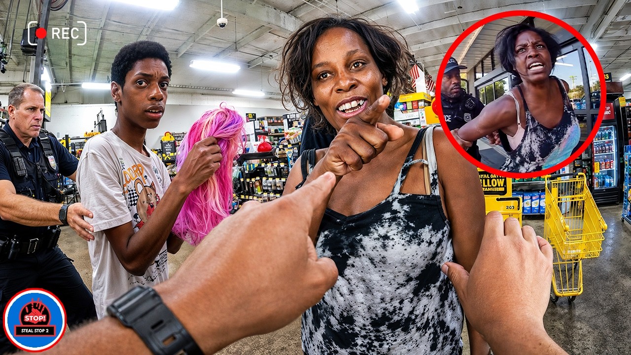 Police Surprise Family in Wig DINE and DASH After $1,900 Wells Fargo Robbery at Dollar General #318