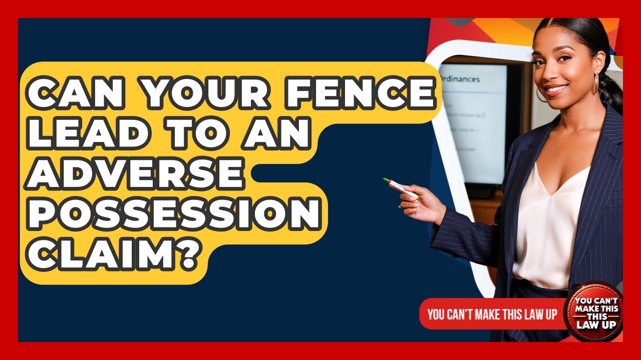 Can Your Fence Lead To An Adverse Possession Claim? - You Cant Make This Law Up