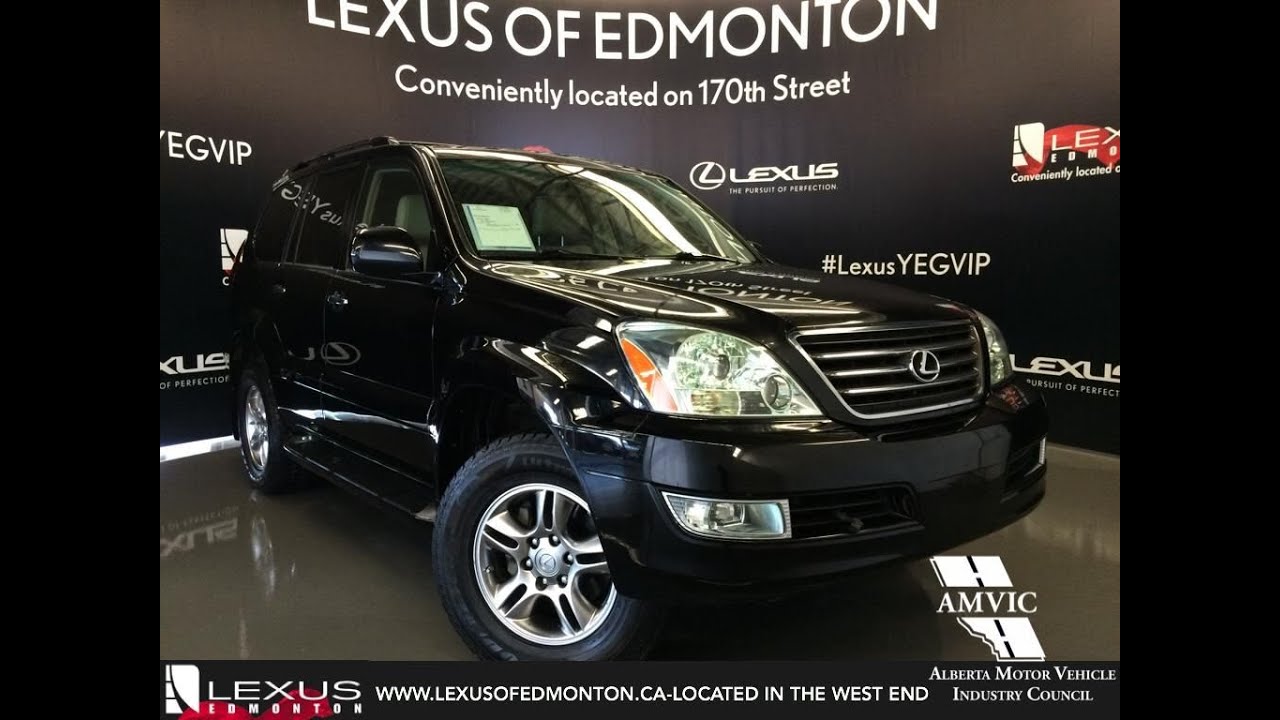 Used 2009 Black Lexus GX 470 4WD Ultra Premium In Depth Review | Lloydminster Alberta