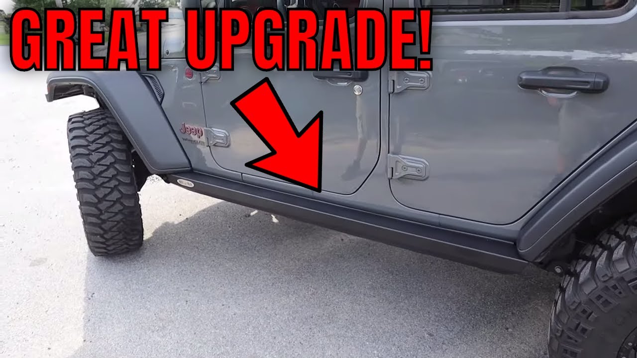 The BEST Jeep Rock Slider Steps for PROTECTION, FUNCTIONALITY & SAFETY!