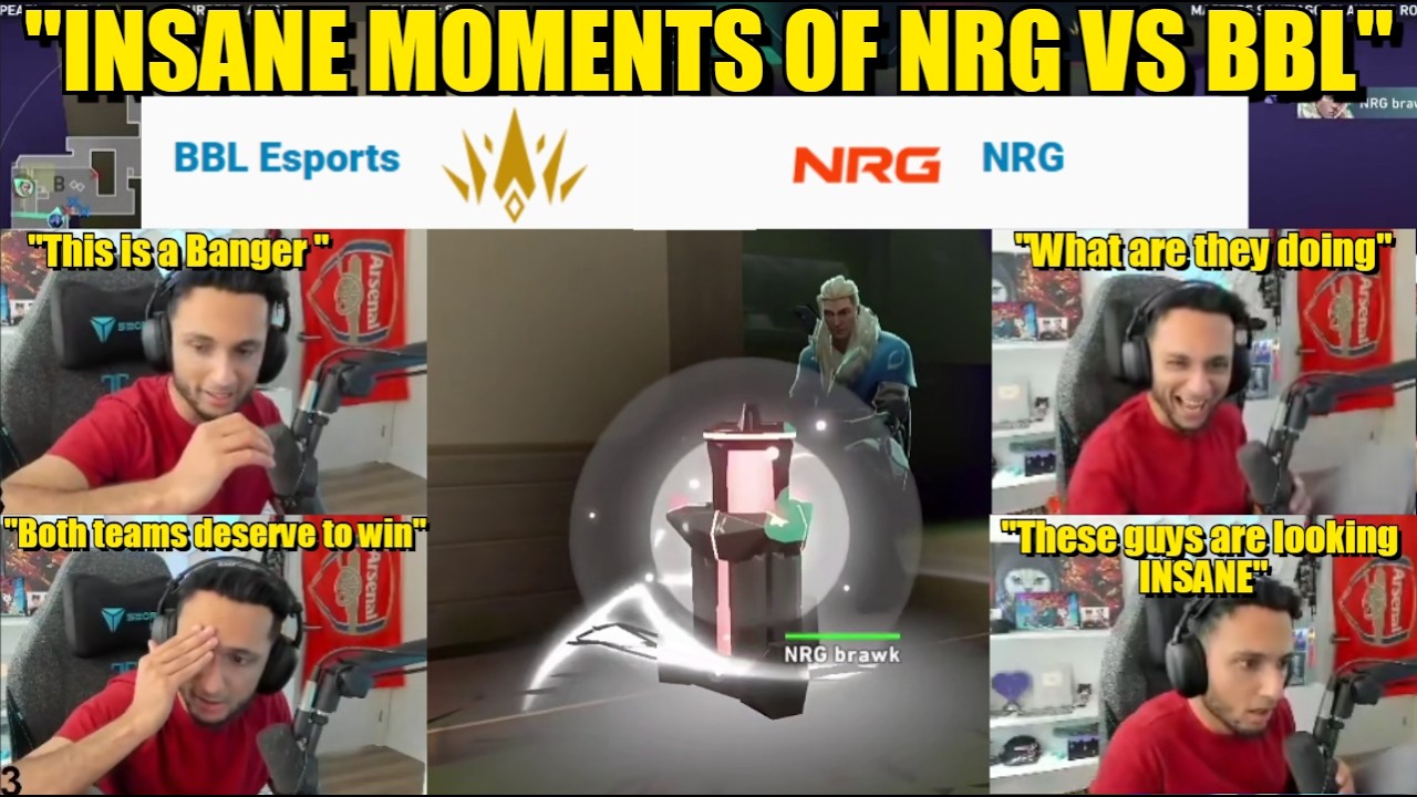 Реакция FNS на БЕЗУМНЫЕ МОМЕНТЫ МАТЧА NRG ПРОТИВ BBL | VCT MASTERS SANTIAGO |