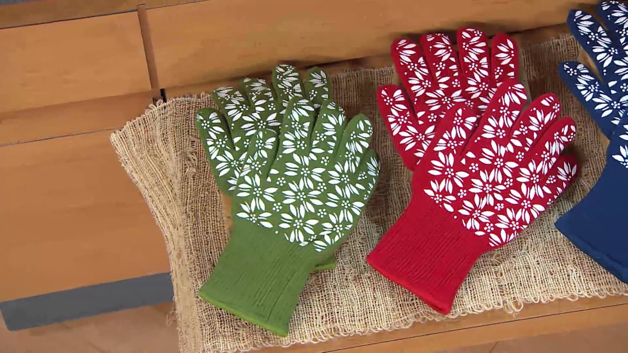 Temp-tations Set of 2 Old World Oven Mitts with David Venable