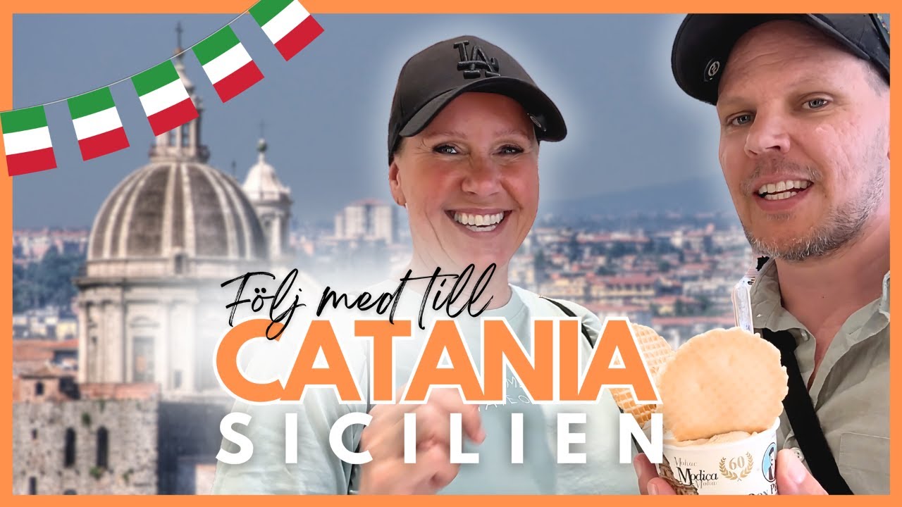 BESÖKER CATANIA, SICILIEN 🇮🇹 | RESEVLOGG