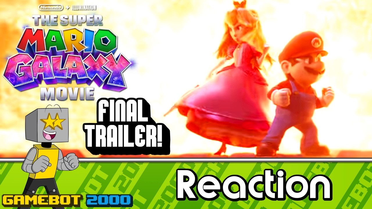GameBot Reacts - The Super Mario Galaxy Movie Final Trailer