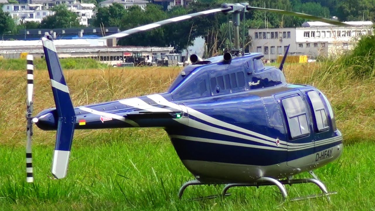 BELL JETRANGER 206 XXXL TURBINE HELICOPTER MODEL