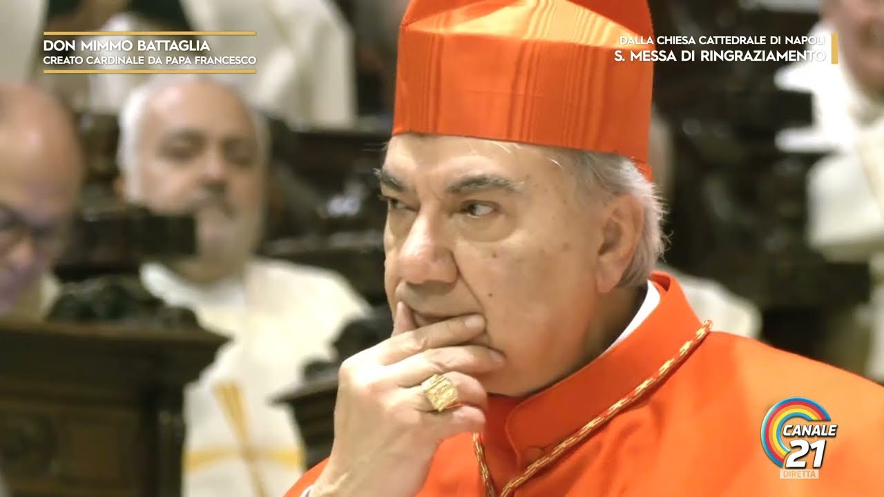 Santa messa per la NOMINA a CARDINALE di Monsignor Mimmo BATTAGLIA | CANALE 21