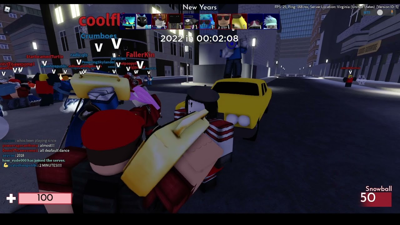 ROBLOX Arsenal 2022 New Years Event