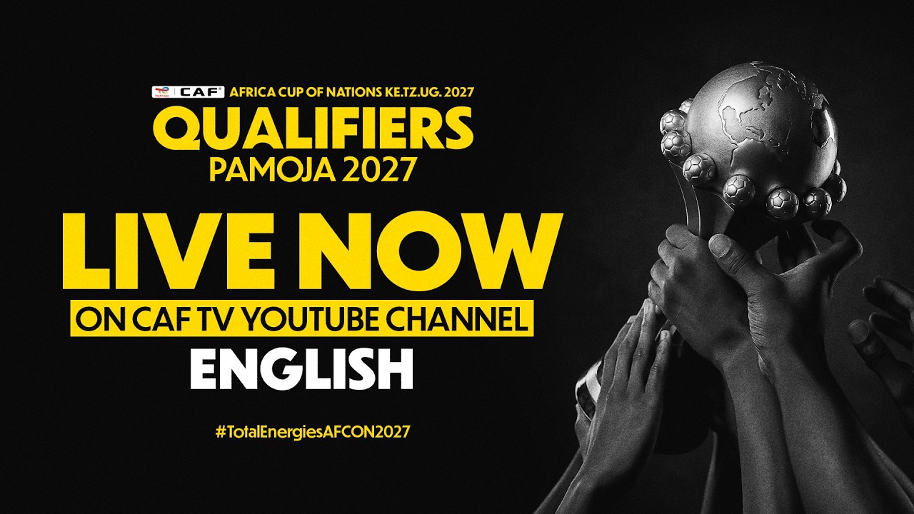 TotalEnergies AFCON Pamoja 2027 Qualifiers Draw (English)