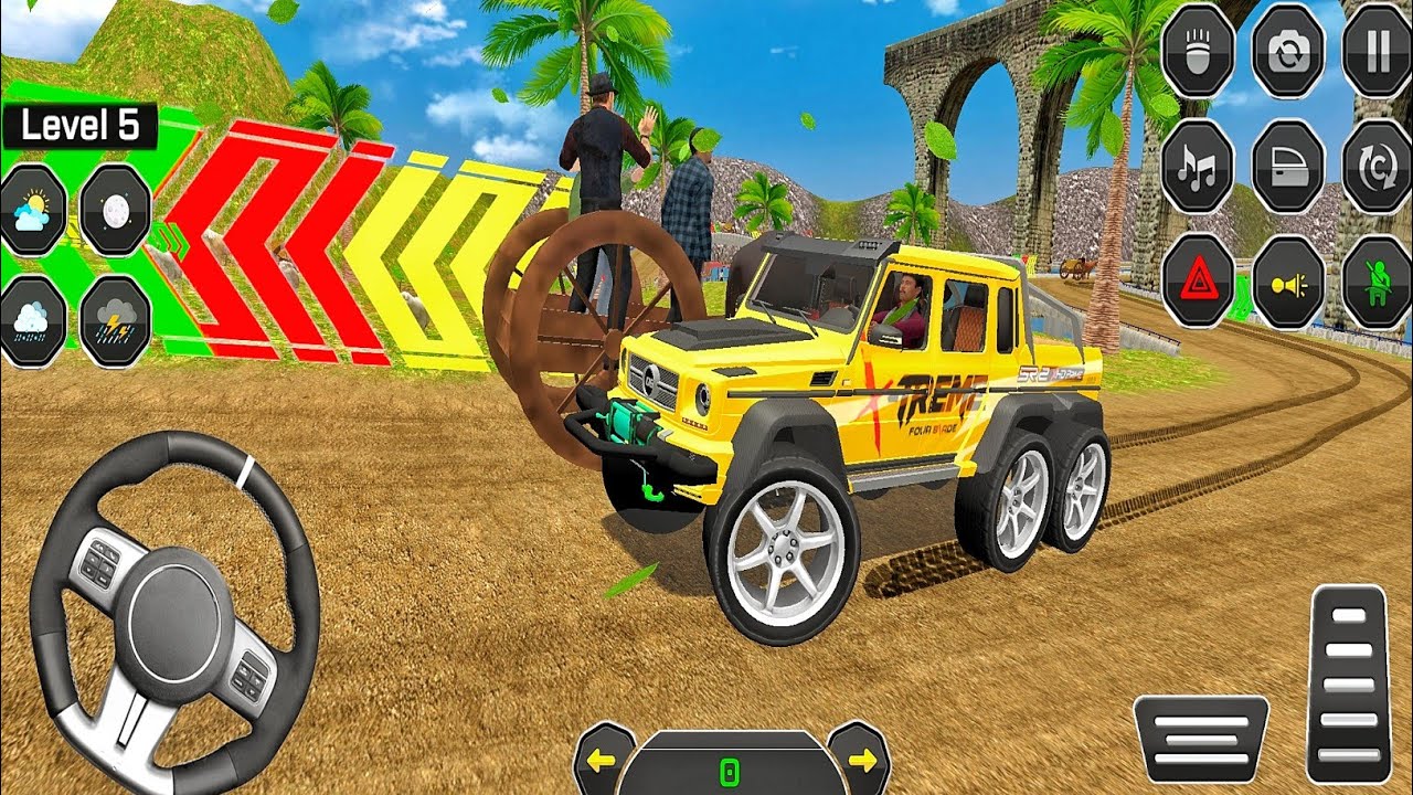 Лучший симулятор вождения внедорожника 4x4 Offroad Jeep 3D &mdash; вождение внедорожника 4x4. Новые игр...