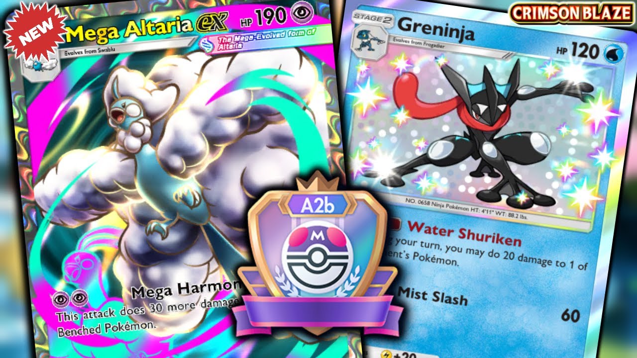 This Deck Is INSANE. Mega Altaria + Greninja = MASTER BALL! | Pokemon TCG Pocket