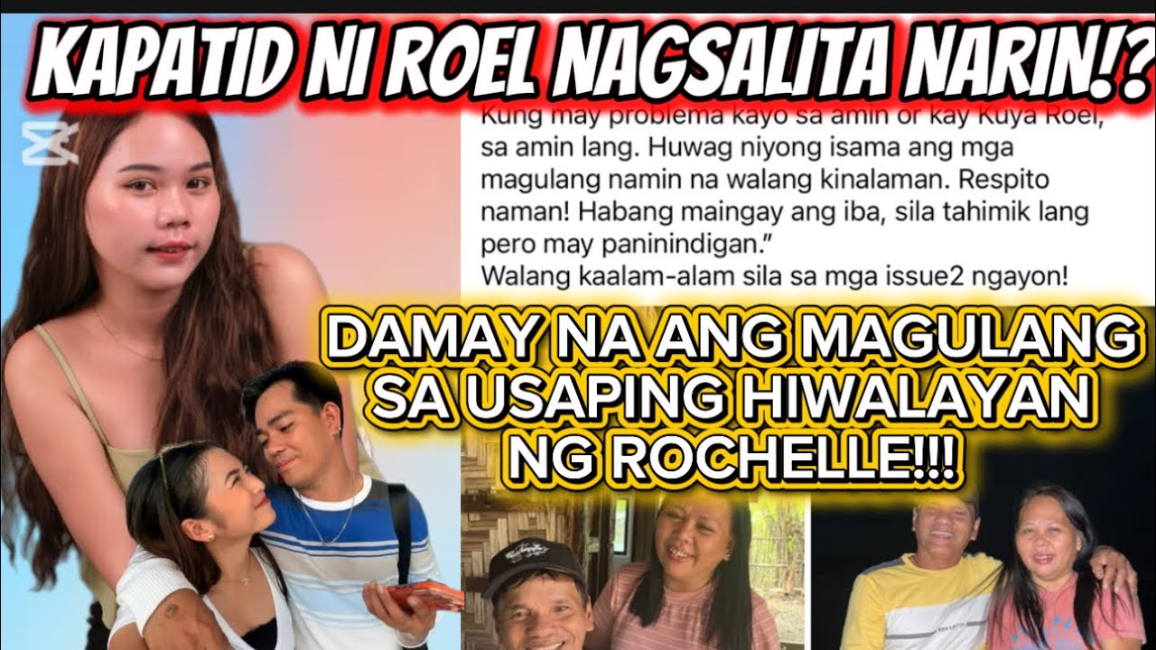 🟡MAGULANG NI ROEL OF MALALAG DINADAMAY NA?ANGELE NAGSALITA NARIN