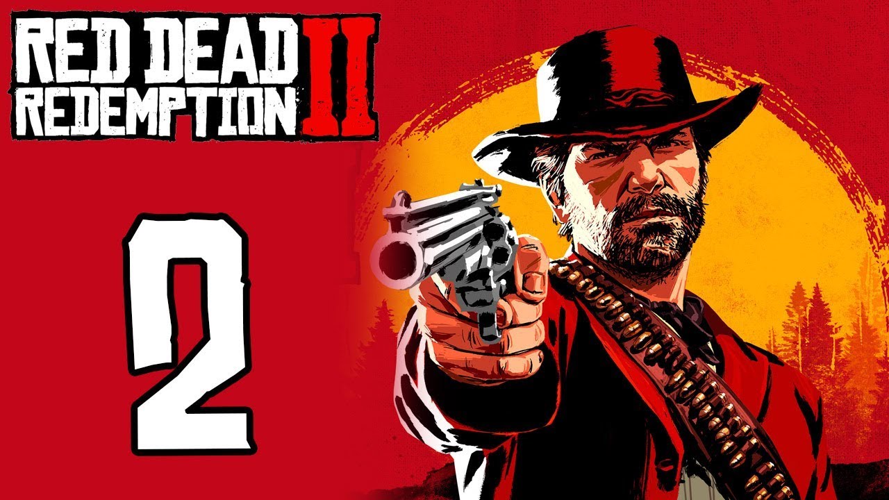 Red Dead Redemption II playthrough pt2 - Shootouts, Hunting, and a Train Heist!
