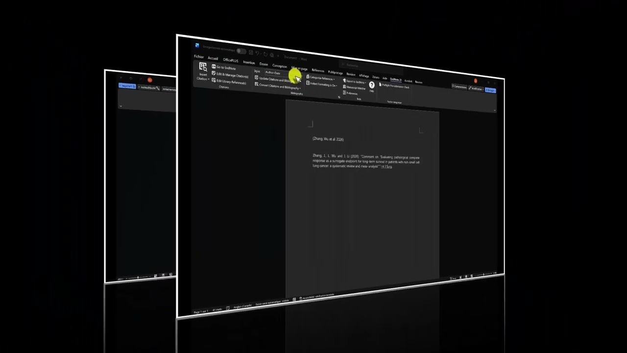Chapter 3 Citation des références à l’aide d’EndNote