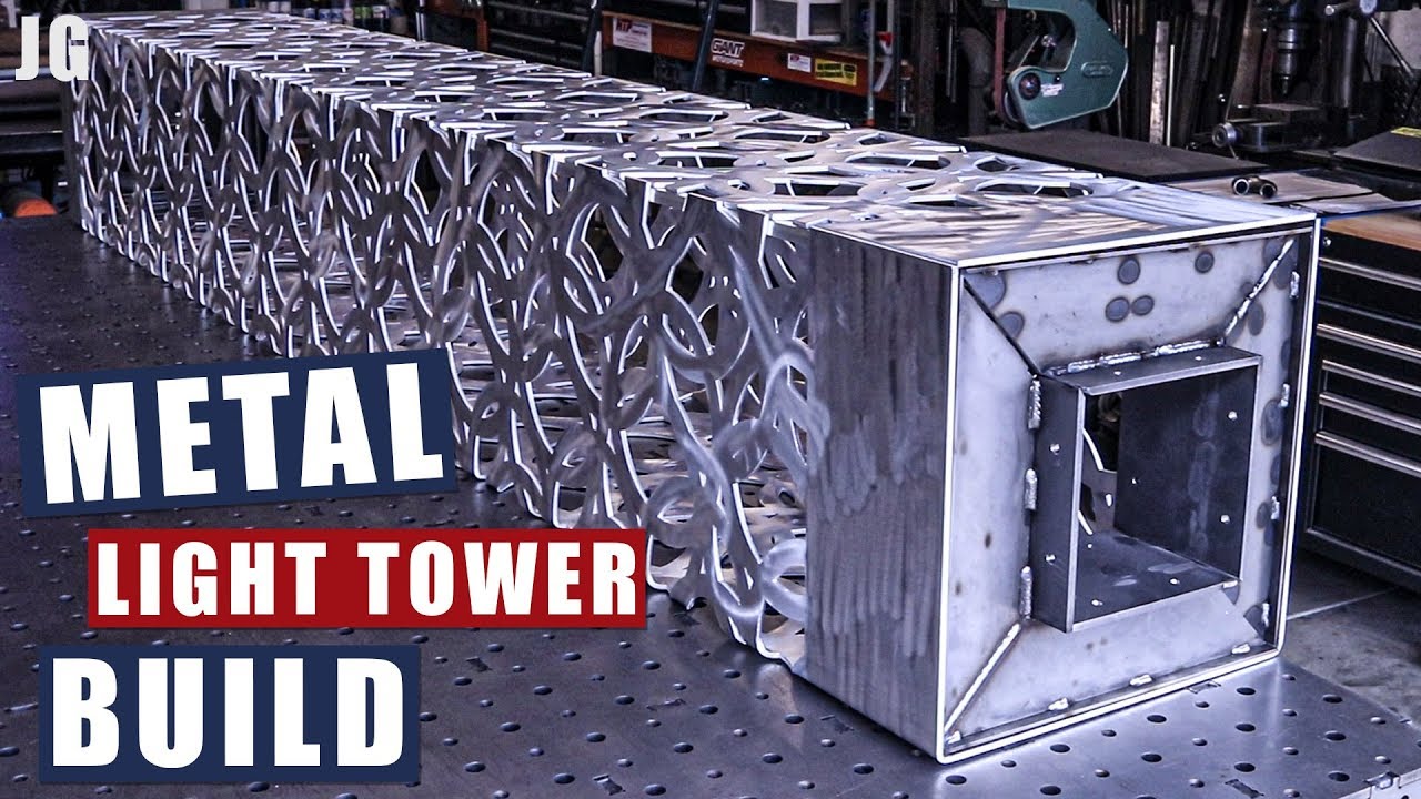 Metal Light Tower Build | JIMBO'S GARAGE