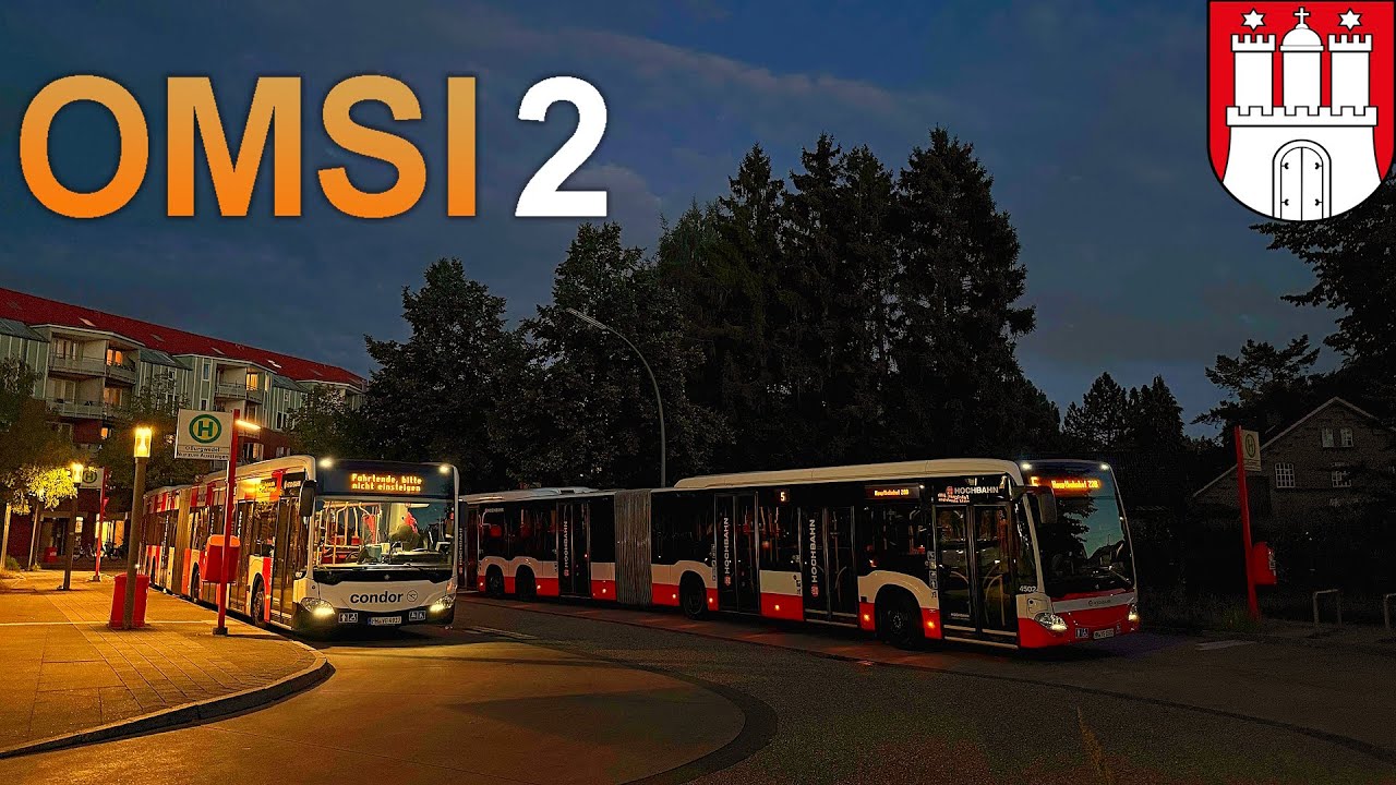 OMSI 2 - HAMBURG Linienerweiterung | Alle Nachtbuslinien | 10.000 Abo Special (3)