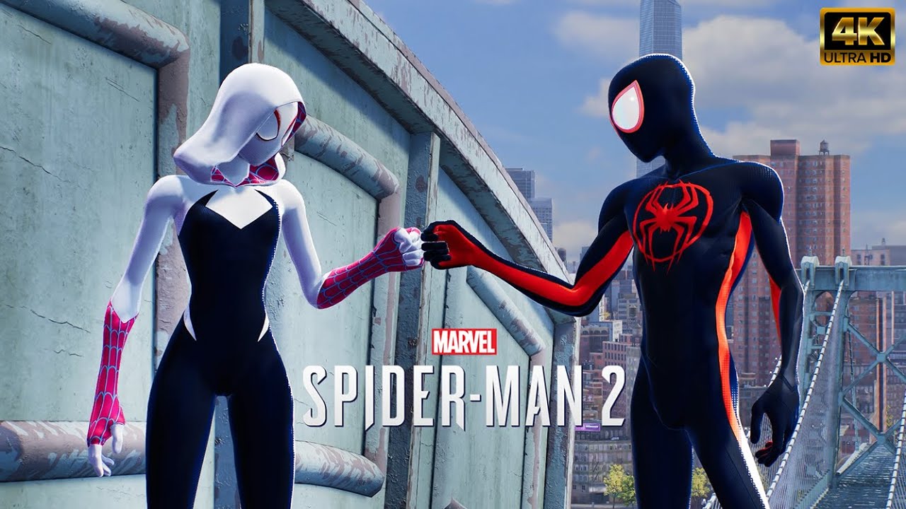 Spider-Man 2 PC MOD : Gwen & Miles First Encounter With Kraven ( Ultimate Difficulty )