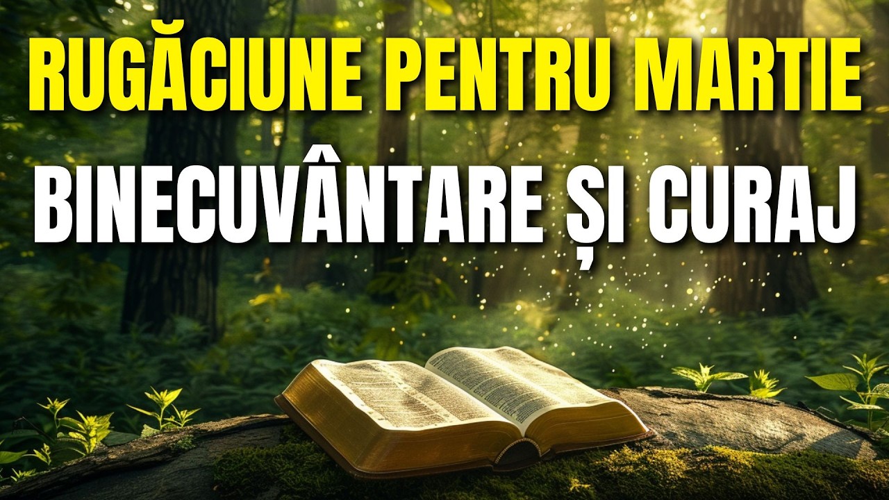 Rugăciune de martie: Primește binecuvântări, izbăvire și curaj ca să nu renunți