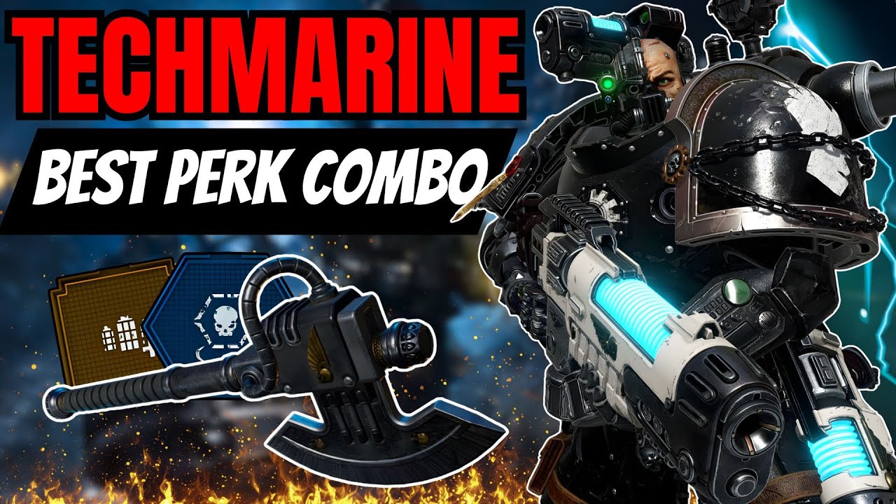 Techmarine's Most BROKEN Servo Gun Build Simply Melts Hordes - Space Marine 2