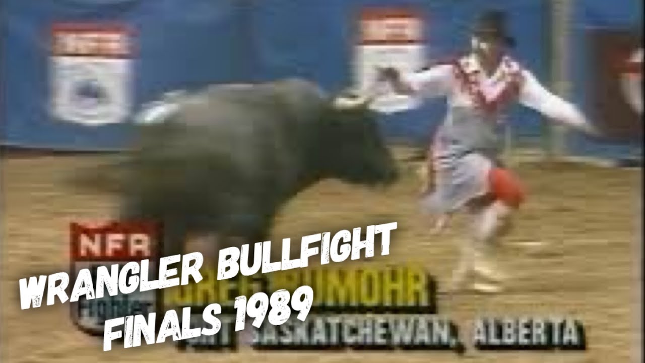 Wrangler NFR Bullfight Finals 1989