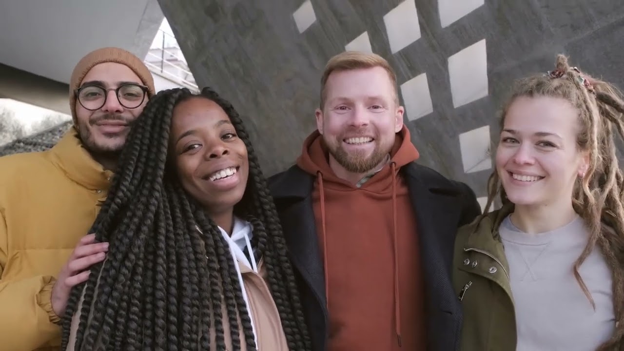 Group Of Friends Smiling | Free Stock Footage - No Copyright | 4K