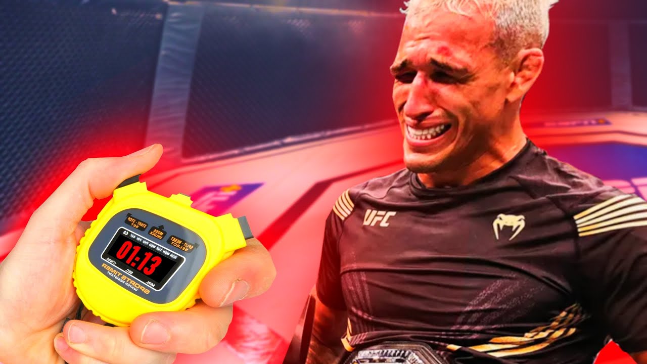 Fastest SPEEDRUN in LEGENDARY mode in UFC 5!