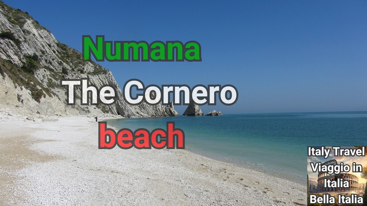 Numana: The Cornero beach #adriaticsea #numana