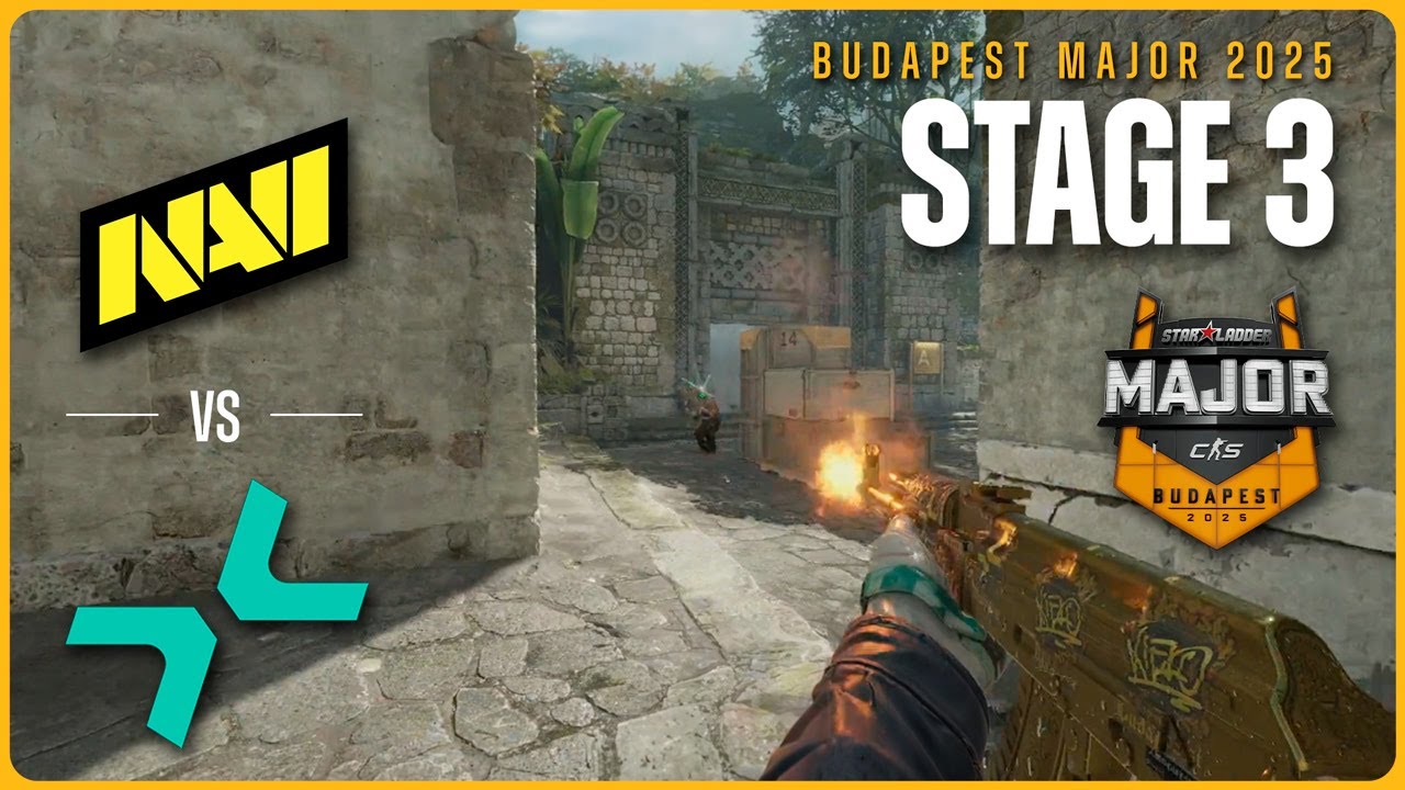PVISION vs NAVI - HIGHLIGHTS - StarLadder Budapest Major 2025 - STAGE 3 | CS2