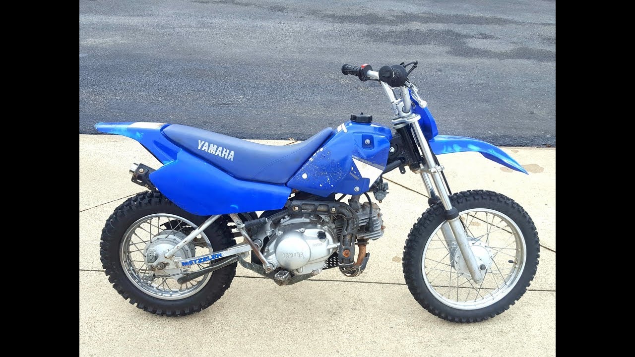 Yamaha ttr 90 Sketchy Top Speed Test+ First Ride With Studded Tires!!!