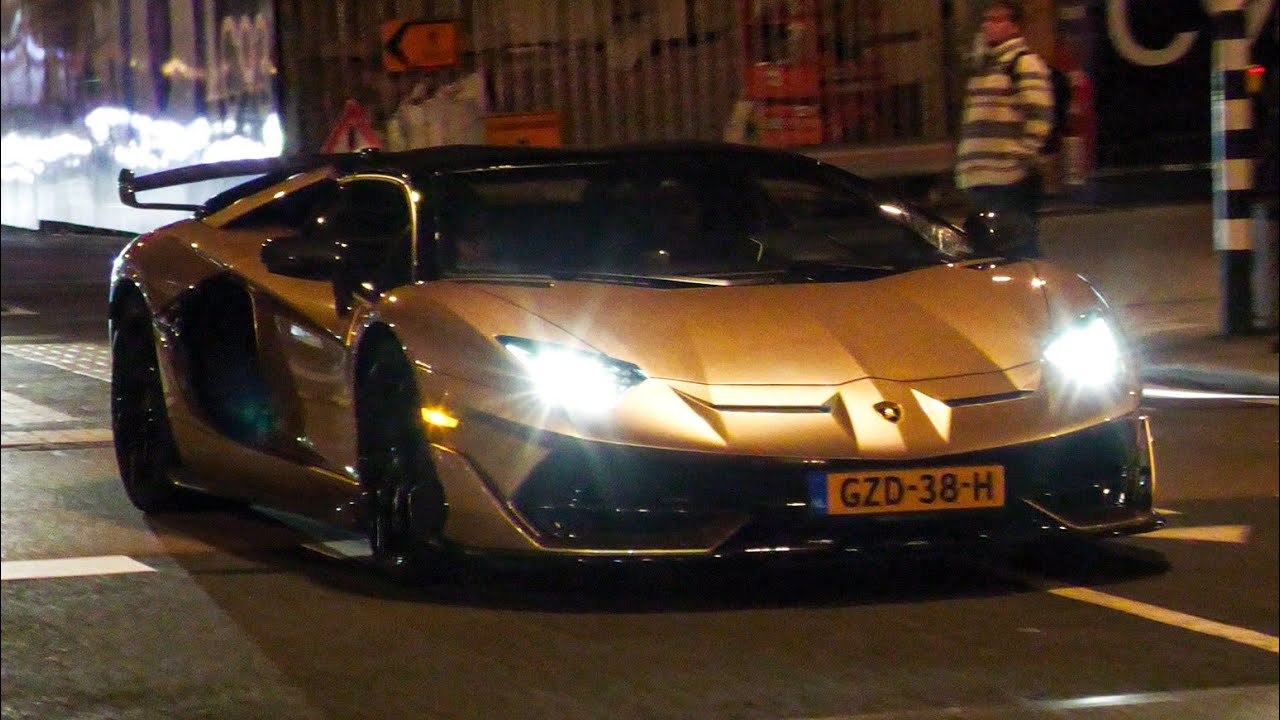 Sportscars in Rotterdam 2026 ! VOL. 1 (Aventador SVJ, Huracan, RS3, M5 F10, E63s, Urus SE, RS6 C8)