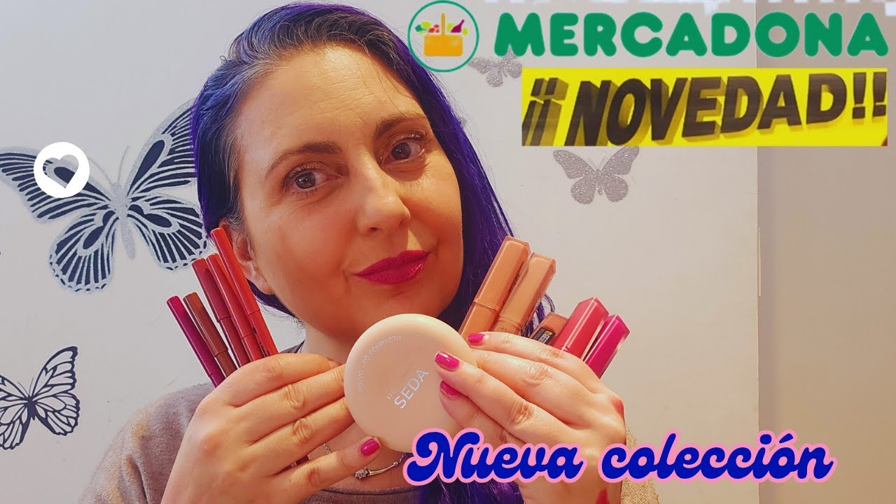 NOVEDADES MERCADONA / Nuevos labiales color fix, nuevos polvos efecto seda #mercadona #belleza