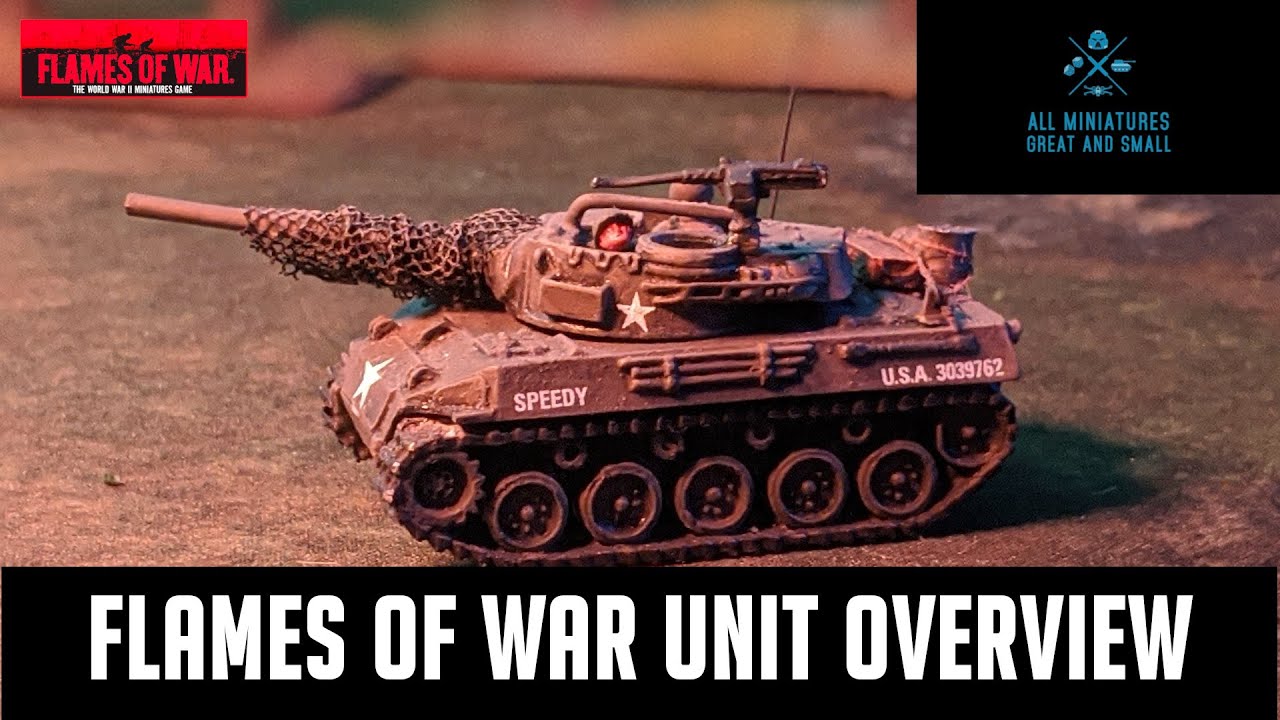 Flames of War Unit Overview: M-18 Hellcat Unit Overview